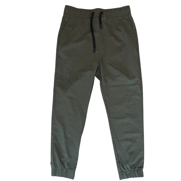 Baubax Army Green Merino Wool Blend Twill Jogger Stain Resistant Mens Size XL - Picture 1 of 5